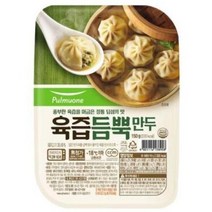 풀무원 육즙 듬뿍 만두 (간편트레이) (150g), 12개
