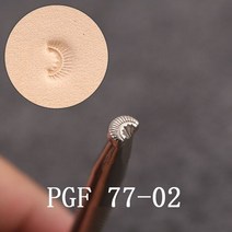 1PC 가죽 프린팅 도구 합금 안장 조각 손수 만든 Leatherwear 공예 DIY 펀치 스탬프 금속 스탬핑, 01 PGF 77-02