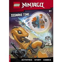 LEGO (R) NINJAGO (R): Sssnake Time Activity Book (with Snake Warrior Minifigure)