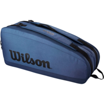 Wilson 윌슨 테니스 가방 배드민턴 라켓백 Tour Bag 블루(TOUR ULTRA 6PK RACKET BAG) 투어백