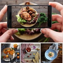 인스타 촬영용 배경천 배경지 배경판 촬영 음식사진 사진 홈스튜디오 뒷배경 사진 미니 상품, G타입(화이트크랙)