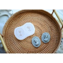 엔틱브로치 수제 실리콘몰드 앙금플라워 도구