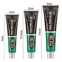 금속 접착제 철본드 다목적 강력한 접착 실란트 수정 빠른 건조 네일 프리 편지지 유리, 12g 20g 30g