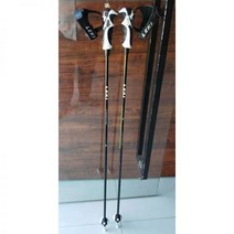 스키 폴대 길이조절 카본 스키폴, 올드 스타일 블랙, 115cm