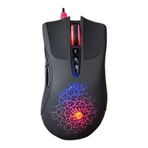 마우스 번지 지지대 led 휴대용 화이트 블러디 a90 usb 유선 용 4000dpi, 협력사