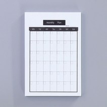 한달계획표 월간 스케쥴보드판 냉장고 월중행사및 계획표 Creative studyamp work plan 크래프트 종이 스티커 메모 포스트 메모장 kawaii 편지지 사무실 학교, 월 계획 1