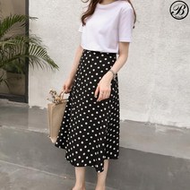 헤라스 라인도트 여성 롱 스커트