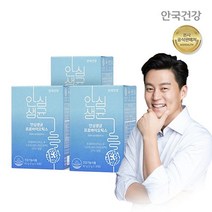 안국건강 안국건강 안심생균 프로바이오틱스 유산균 30포 3박스(3개월분), 상세 설명 참조, 단일옵션