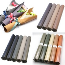 양면 칼라크라프트지롤 80g x 20M(18color) - 도톰한 종이포장지 컬러크래프트지꽃포장 꽃포장지도매 두꺼운포장지, 12. 진회색