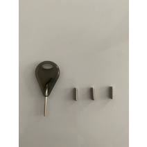 10 pcs 9mm12mm 서핑 보드 핀 키 그럽 나사 핀 교체 그럽 나사 서핑 보드수프 보드롱 보드, 회색 12mm 나사
