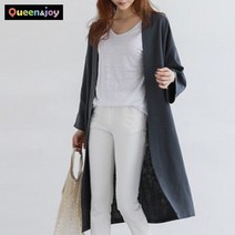 퀸앤조이 린넨 데일리 가디건 ***판매자 SSK무역***