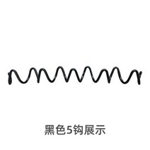 스탠드옷걸이 금속 행거 의류 오리지널 벽 입구 코트 랙 옷방 문짝 홀 디자인 가구, 4.Five Hooks2