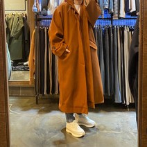 어썸블랑 빅사이즈 맥코트 남성 오버핏 롱코트 4color
