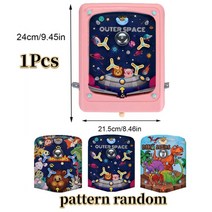 탈무티보드게임 유니버셜타로카드핀볼 게임 데스크탑 기계 재미 부모- 대화 형 교육 완구 테이블 슈팅 보드, 03 YZ43-1