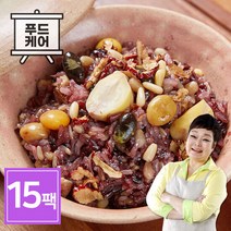 [빅마마 공식몰] 빅마마 이혜정의 꽉찬 수제 영양밥 15팩 (120g x 15개), 120g, 1세트