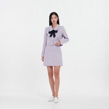 랩 LAP AN3WS864 A라인 트위드 미니 스커트 (P002592118)