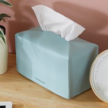레피나도 각티슈 커버 사각 휴지 케이스 인테리어 소품 화장지 가죽, CTL-민트티슈커버