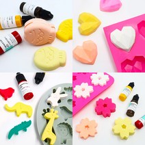 마타바 집콕놀이 홈스쿨 시간잘가는 석고방향제만들기 13종 디자인 DIY 키트, 10.꼬마동물(체리블라썸향)
