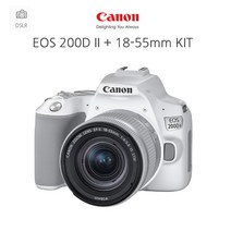 캐논정품 EOS 200D ll+18-55 IS STM KIT-화이트-빅프라자