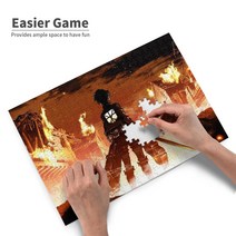 China Oem 진격의 거인 교육 완구 도안 스트레스 해소 300조각 퍼즐 맞추기, 80개, 공통색