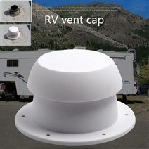 캠핑카 카라반 보트 개조 부품 DIY 용품 부속 vent air 배기 팬 버섯 머리 모양 rv roof motorhome 환기 캡 for rvs station wagons, 검은색