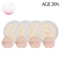 에이지투웨니스 AGE20S 비타 브라이트닝 엔젤링 톤업 팩트 리필4개