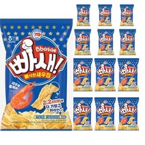 해태제과 빠새 과자 간식 60g, 13개