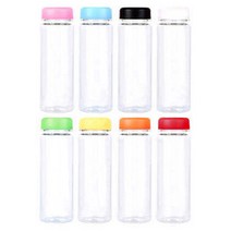 BPA Free 아이스전용 무지보틀 500ml 5p 물병 물통 기념품 답례품 졸업입학개업집들이어린이날선물, 핑크 5p