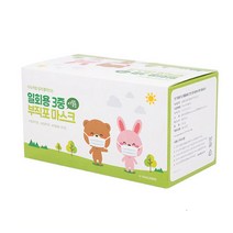 아이쿤 아동용 일회용 마스크 kc인증, 50매입, 50개입