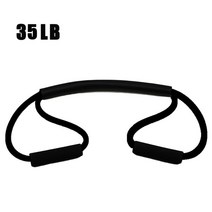홈트 기구 멀티 짐 shadow boxing resistance bands rubber, 블랙 35lb