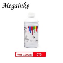 1000ml GT3 시리즈 DTG 잉크 Brother GT 341 361 381 782 GTX 의류 프린터 의류용 7 가지 색상 옵션, 하얀
