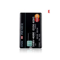 USB 대용량 C타입 메모리 신용 카드 마스터 비자 카드 hsbc American Express 플래시 드라이브 펜 64gb 32g 8g, E