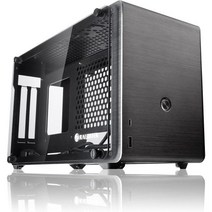 RAIJINTEK OPHION SFF PC 케이스 MiniITX 강화 유리 포함 최대 330mm VGA 카드 ATX PSU TypeC 허브 라이저 3x2.5 HDD 마그네틱 디자인, 1개
