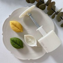 잎새월병 잎새월병틀 베이킹틀 떡도장 잎사귀 나뭇잎, 200/조각 흰색 배경 투명 기계 인감 가방