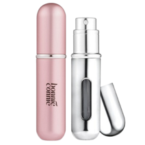 보니코니 향수공병 휴대용 리필 용기 5ml 2개 (혼합), 핑크, 메탈실버