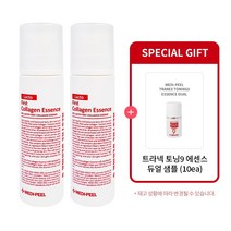 [메디필 1+1] !!손담비 아기모공 에센스!! 레드 락토 콜라겐 에센스 (본품 2ea) + 토닝9 에센스 듀얼 샘플 (10ea), 1개
