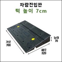 경사로X진입판 PE 차량진입판 5~25cm (자동차 경사로 경사판 램프 슬로프)