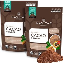 Navitas s 카카오 파우더 473.2ml 16온스 백 — GMO 프리 공정 무역 글루텐 19002
