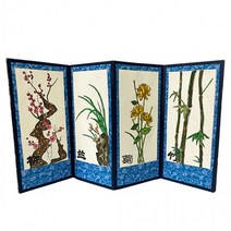 (TD) 하비 전통 병풍 만들기-1인세트, 초충도