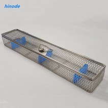 고온 오토클레이브 저온 플라즈마 스테인레스 스틸 와이어 내시경 소독 케이지 박스, 09 660x140x80mm