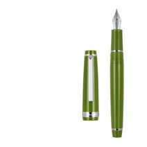 진하오 82 아크릴 잉크 펜 골든 실버 클립 비즈니스 사무실 학교 용품 쓰기 0.5mm F 펜촉, [01] Bent (Curved) 1.0mm, [20] 82-20
