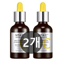 미샤 비타씨플러스 잡티씨 탄력 앰플 (비타민C), 30ml x 2개
