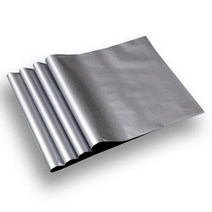 XVG807234튼튼한 LDPE 택배봉투 60X80cm+4cm 100장(0.12mm), 색상-실버_ 두께_0.12mm