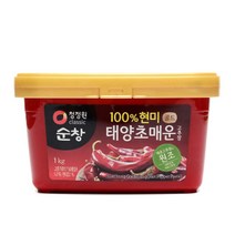 순창 현미 태양초 매운 고추장골드1KG, 단일속성, 없음