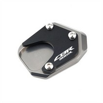 오토바이 부품 혼다 용 CBR500R CB 2013-2022 오토바이 CNC 킥 스탠드 풋 사이드 확장 패드 서포트 플레이, 17 CBR500R Grey