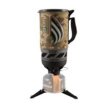 Jetboil 플래시 캠핑 및 백패킹 스토브 쿠킹 시스템, Camo Brown, 카모