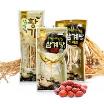 자연산황기 삼계탕티백 삼계탕재료 3종 모음 기획, 기본선택, 01, 삼계탕 재료 - MFABE580V00