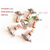 자동차 배터리 현대 소나타 엘란트라 발전기 수집 장치 용 교류 슬립 링 구리 헤드 새로운 스타일 (6.5*15, 한개옵션0