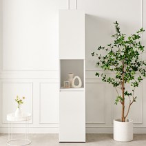 일송가구 LPM 300 400 500 바바 오픈 틈새장 키큰 주방 수납장 밥솥 선반 렌지대, 속깊은(깊이570mm), LPM 바바 오픈 300 화이트