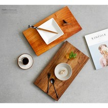 마호가니 원목 플레이팅 식탁매트 식탁깔개 식탁꾸미기 깔개 세팅, 선택사항